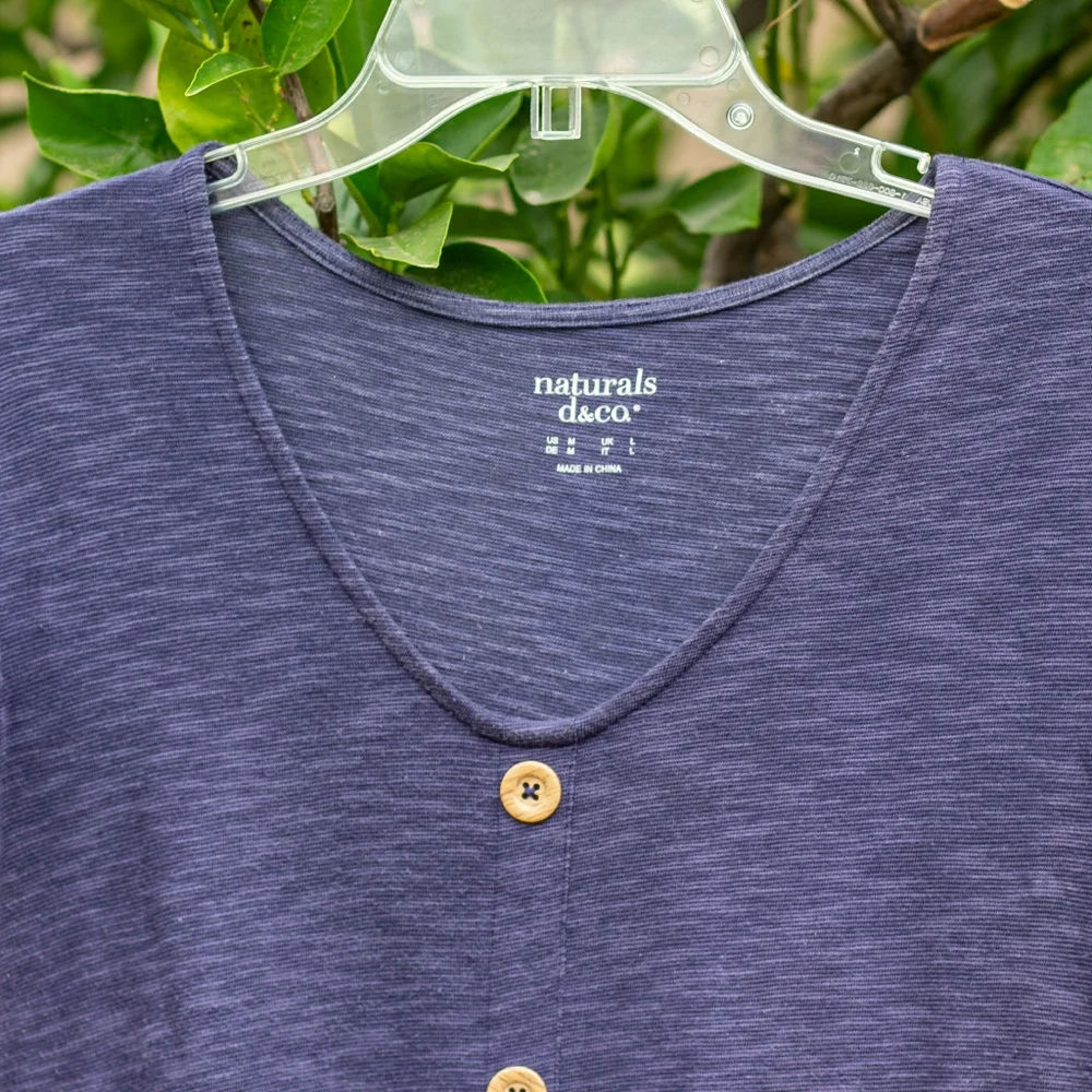 Blue Naturals D&Co Maxi T-shirt Dress - Picture 6 of 8